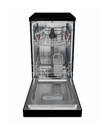 Hotpoint HP2FE10CS90BUK Slimline Dishwasher - 10 Place Settings - Black
