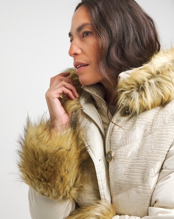 Joe Browns Fur Trim Puffer Coat