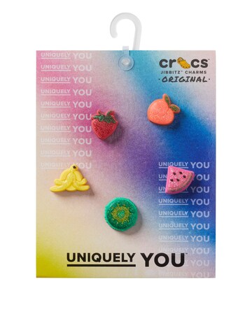 Crocs Jibbitz Glitter Fruit 5 Pack