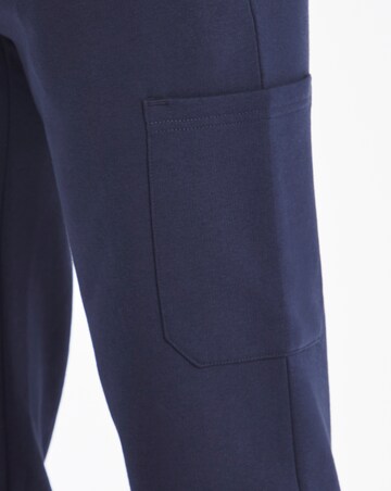 Navy Cuffed Cargo Joggers