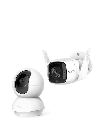 TP-Link Tapo Easy Security - Indoor & Outdoor Camera Bundle