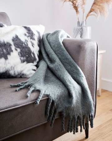 Mohair Effect Throw