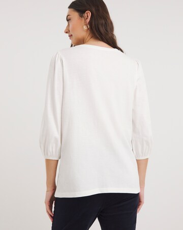Julipa Embroidered Jersey Top