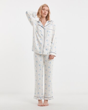 Pretty Secrets Cherry Print Supersoft Pyjama Set