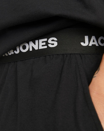 Jack & Jones Everest Logo PJ Set - Black
