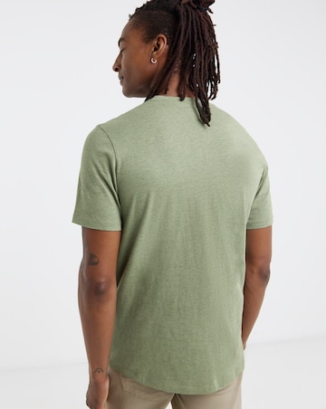 5 Pack V Neck T-Shirts Long - Marl