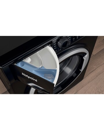 Hotpoint NSWM 1046 BS UK 10kg, 1400rpm, Washing Machine - Black + Install