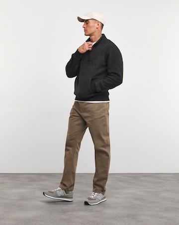 Timberland Linear Logo 1/4 Zip Fleece