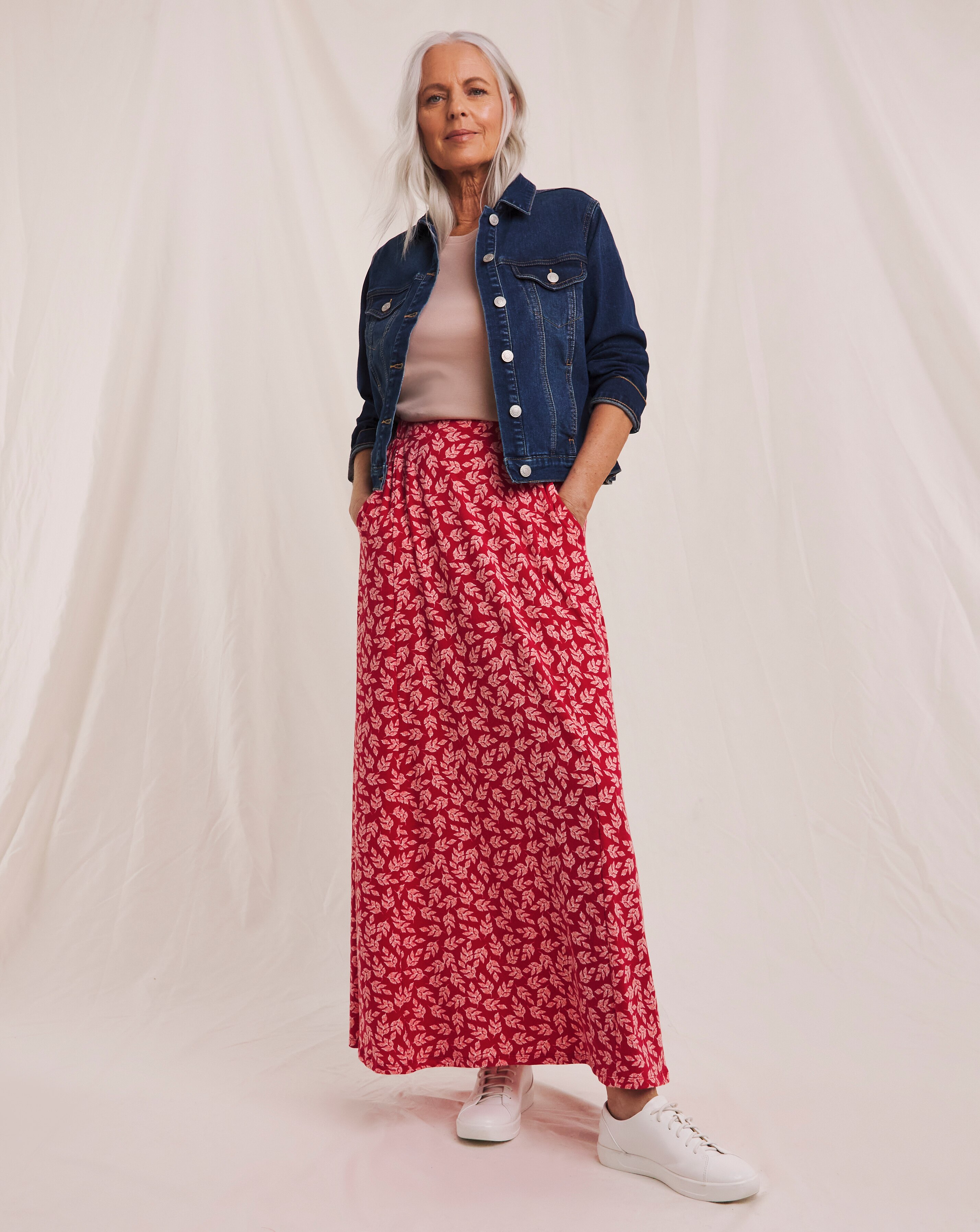 Julipa Printed Jersey Skirt