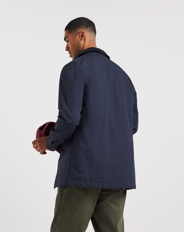 Navy Cotton Worker Jacket