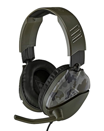 Turtle Beach Recon 70 Multi Format Wired Gaming Headset - Green Camo