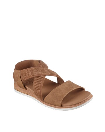 Skechers Chestnut Desert Kiss Elastic Sandals -Standard Fit (D)