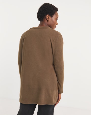 Soft Touch Rib Cardigan