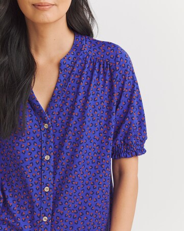 Julipa Button Through Jersey Top