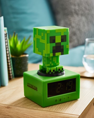 Minecraft Creeper Alarm Clock