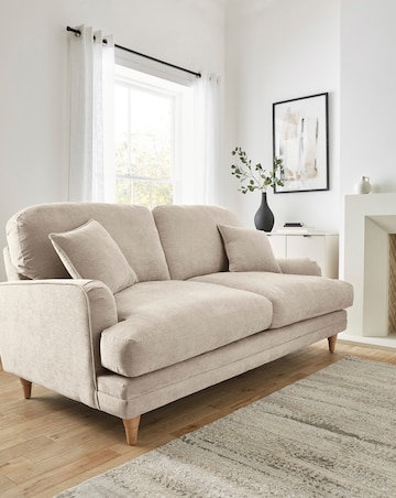 Azra Chenille 3 Seater Sofa