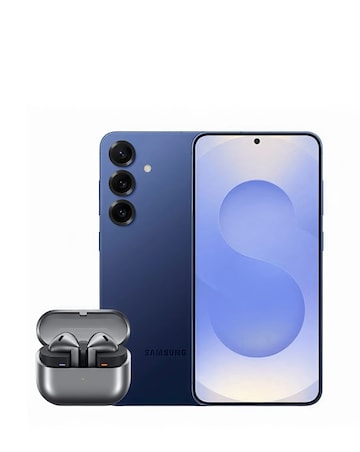 Samsung Galaxy S25+ 256GB (Navy) & Samsung Galaxy Buds3 Wireless Earbuds Bundle