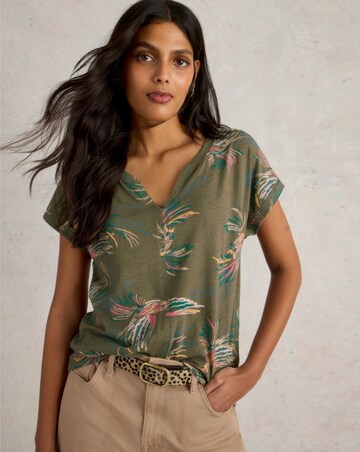 White Stuff Nelly Notch Neck Tee