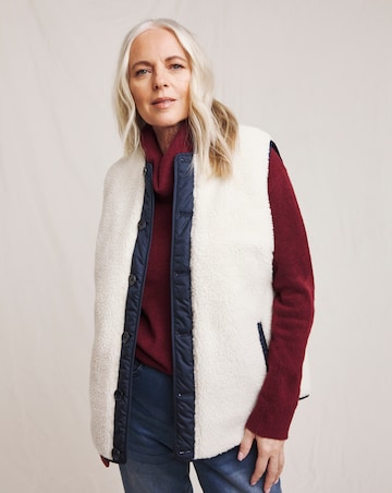 Julipa Reversible Borg Gilet