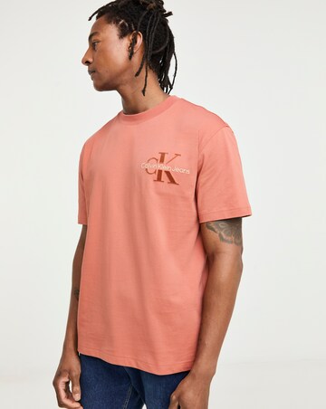 Calvin Klein Jeans Short Sleeve Bristle Monogram T-Shirt