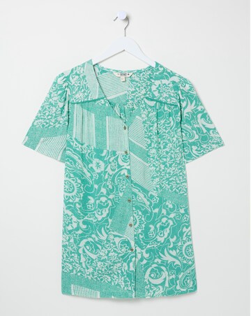 FatFace Cassidy Patched Paisley Tunic