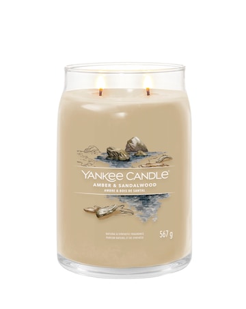 Yankee Candle Signature Large Jar Amber and Sandalwood