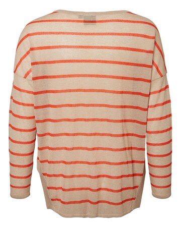 I.Scenery Soft Knit Stripe Pullover
