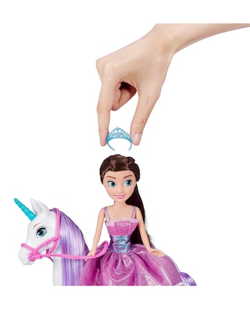 Sparkle Girlz 10.5-inch Princess Doll with Unicorn Set
