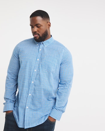 Long Sleeve Gingham Shirt