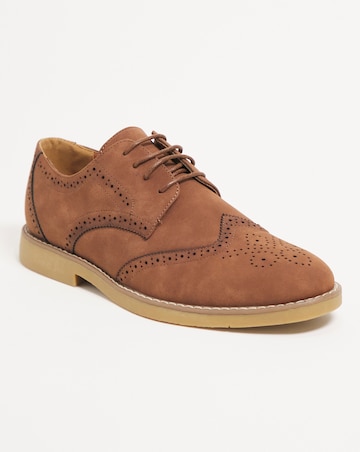 Casual Flex Brogue Wide Fit