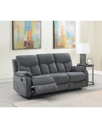 Adlington Manual Recliner 3 Seater Sofa