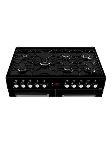 Beko KDVF100K 100cm Dual Fuel Range Cooker - Black