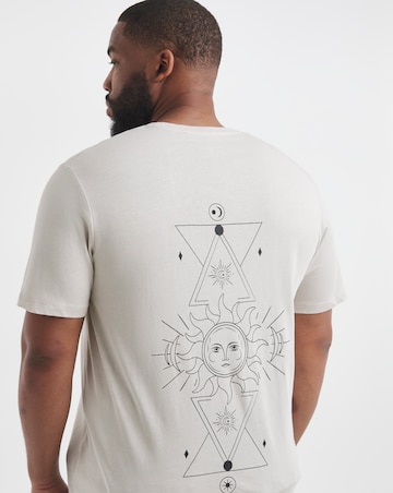 Jack & Jones Jackie crew Neck T-Shirt - Moonbeam