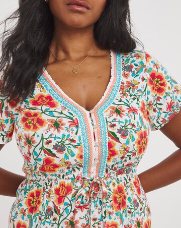 joe browns summer days dress Joe Browns Summer Days Printed Maxi Dress – luscious scarves main image 1