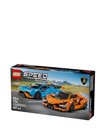 LEGO Speed Champions Lamborghini Revuelto & Huracan STO Toy Car 77238
