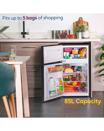 Russell Hobbs RH85UCFF482E1B Under Counter Fridge Freezer - Black