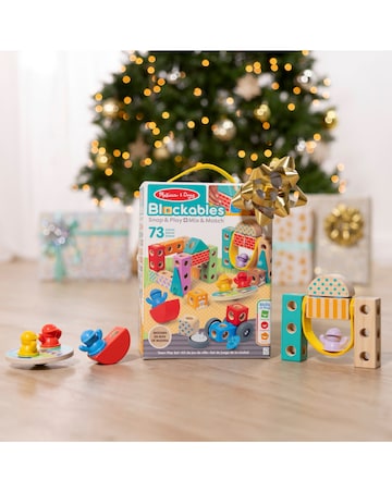 Melissa & Doug Blockables Town Play Set