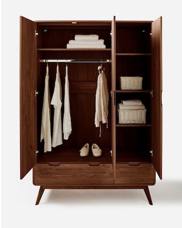 Oslo 3 Door 2 Drawer Wardrobe