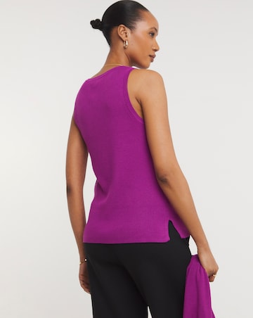 Ribbed Sleeveless Vest