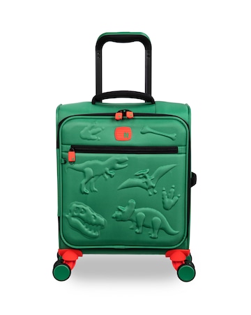 IT Luggage DinoRoar Kids Underseat Suitcase - Irish Green