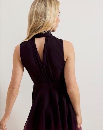 Phase Eight Maybel Ombre Corsage Chiffon Dress