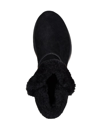Skechers Black On The Go Joy Boots -Wide Fit (E)