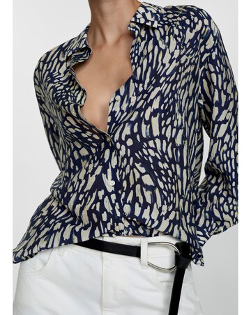 Mango Camila Abstract Shirt