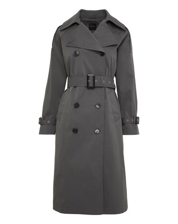 Charcoal Trench Coat