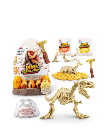 Robo Alive Dino Fossil Find Amber Adventure Mystery Unboxing Egg