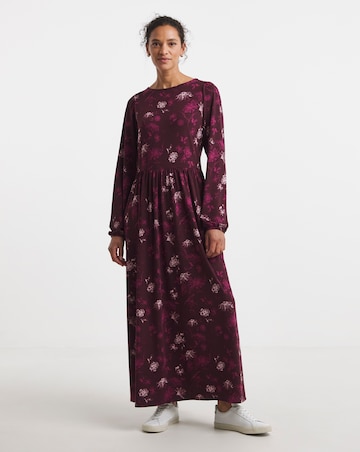 Soft Touch Long Sleeve Smock Dress