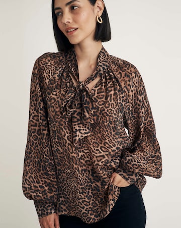 Nobody's Child Goldie Leopard Blouse
