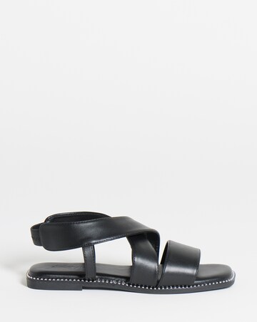 Janna Elasticated Flat Sandals - Extra Wide Fit (EEE)