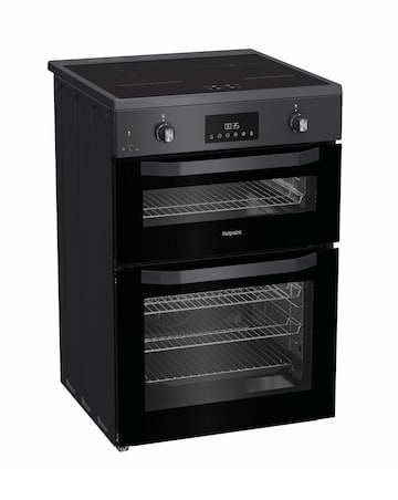 Hotpoint HDE6IDC2SA 60cm Electric Double Cooker with Induction Hob Install