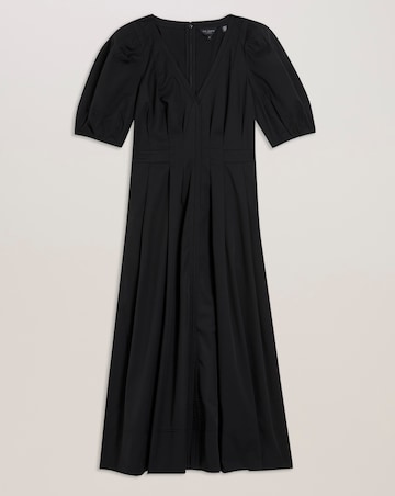 Ted Baker Ledra Puff Sleeve Midi Dress
